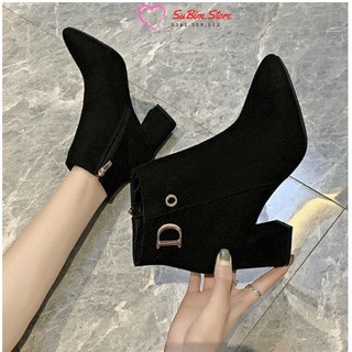 Bốt da lộn nữ đế 5p
