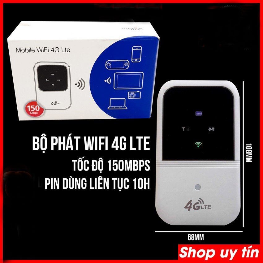 Bộ phát wifi 4G dùng pin MF800 Siêu Bền ,Bản 4G Cao Cấp