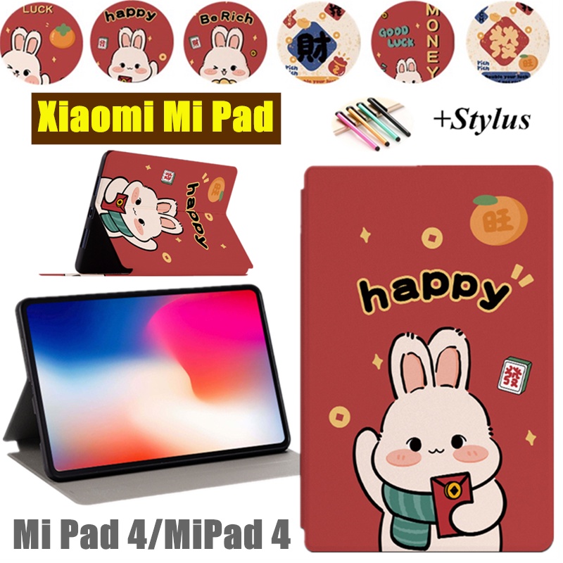 Ốp Lưng Da HìNh Con Thỏ Cho Xiaomi Mi Pad 4 / MiPad 4 (8 inch)