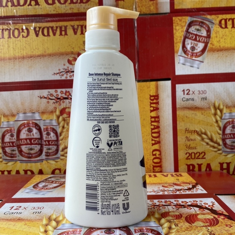 Dầu gội và dầu xả Dove thái lan 400ml và 425ml