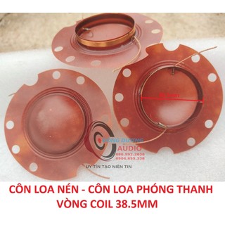 COIL LOA PHÓNG THANH 30W - 15W - 20W - VÒNG CÔN 38.5MM - CÔN THAY CHO LOA THÔNG BÁO