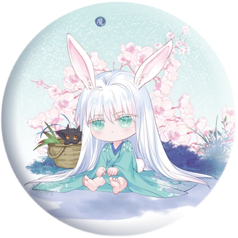 Huy hiệu MA TÔN MUỐN ÔM ÔM ver M1 BL manhua phụ kiện in hình anime chibi xinh xắn dễ thương