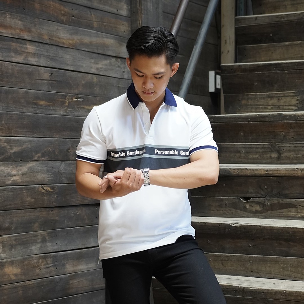 Áo thun nam POLO trơn vải cá sấu cao cấp ngắn tay - POLO PASS PERSONABLE