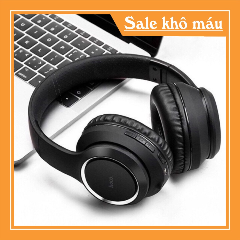 GIÁ CỰC CHẤT Tai nghe chụp tai bluetooth tai nghe chùm đầu không dây cho điện thoại máy tính Hoco W28 Headphone chính hã