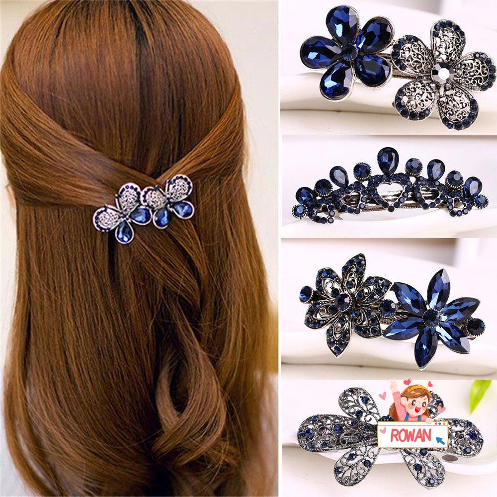 Kẹp Tóc Hình Bướm Bằng Kim Loại Phong Cách Retro Vintage|Kẹp TóC HìNh Nơ Dễ Thương Cho Nữ