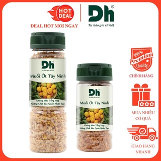 Muối ớt tây ninh chấm hoa quả - muối chấm natural dh foods
