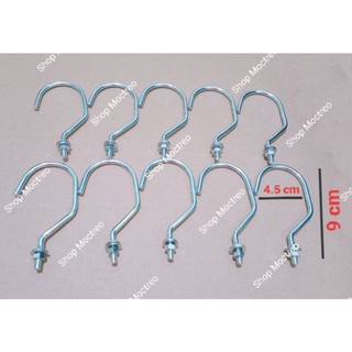 Đầu móc treo máng nhựa, nộm