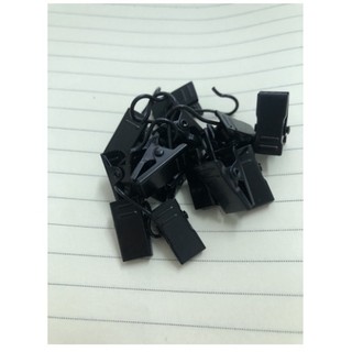 Kẹp mini treo rèm đa năng ( treo rèm, treo tranh , treo vải, kep giấy... ) ( nhiều màu )