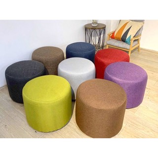 Ghế đôn sofa hình vuông & tròn đủ màu chất liệu vải nỉ/ nhung - Ghế đôn sofa Bed, sofa tamy nhỏ gọn