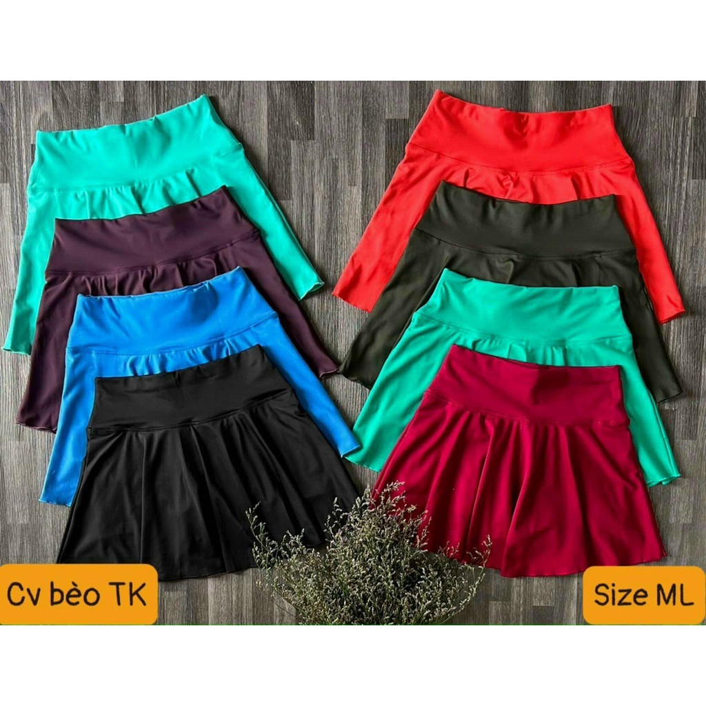QUẦN VÁY 2 LỚP TENNIS- GYM TÔN DÁNG