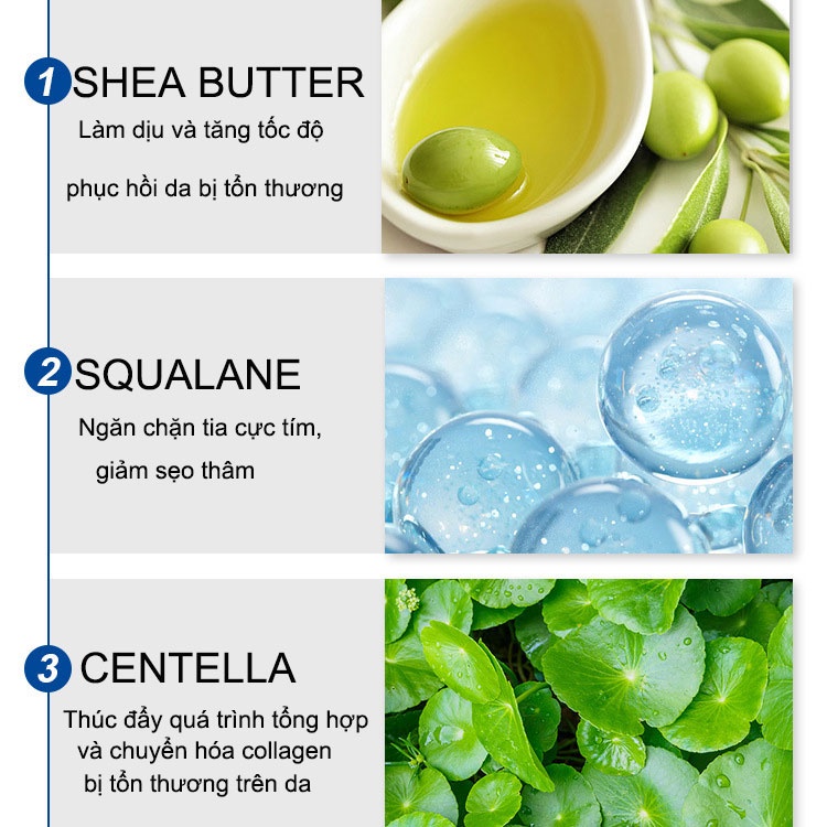 Kem dưỡng da làm dịu vết sẹo,Kem dưỡng da sẹo,Chăm sóc sẹo,30g