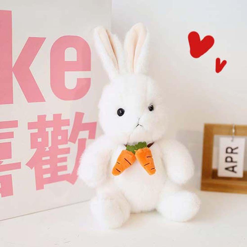 IVORY Thỏ Nhồi Bông Mềm Mại Trang Trí Nhà Cửa