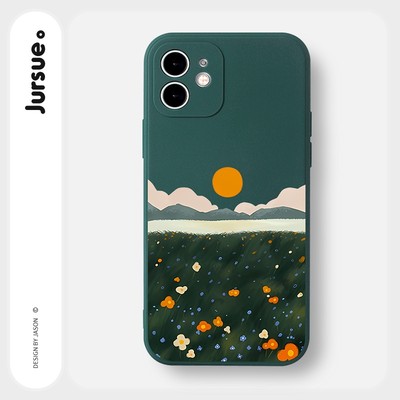 Ốp lưng JURSUE mềm chống sốc hình độc lạ dễ thương đẹp Cho iPhone 17 16 15 14 13 12 11 Pro Max SE 2020 X XR XS ip 8 7 Plus Y2852