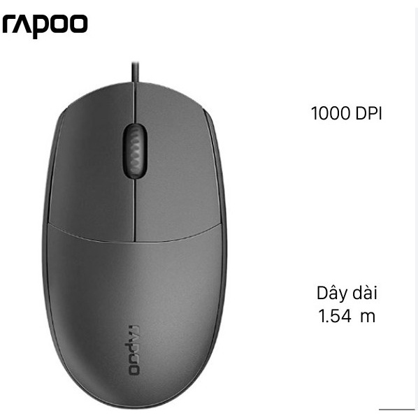 Chuột có dây Rapoo N100