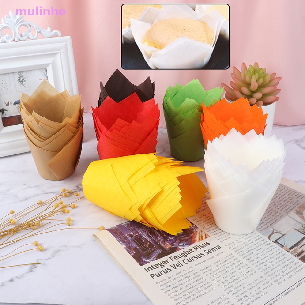 50 CốC GiấY ĐựNg BáNh Cupcake TiệN DụNg