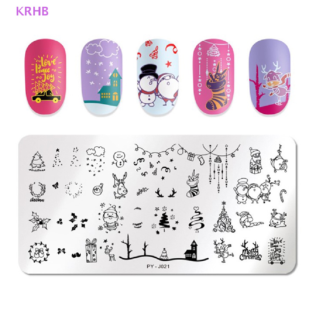 Con Dấu Trang Trí Móng Tay Nghệ Thuật Bằng Thép Không Gỉ Kiểu Pháp Mới