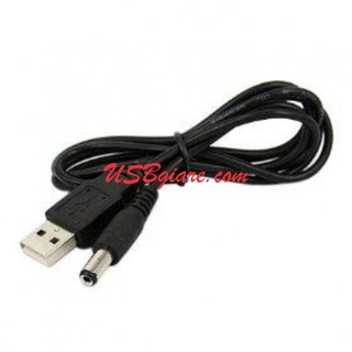 Dây nguồn usb ra dc đầu 5.5mm