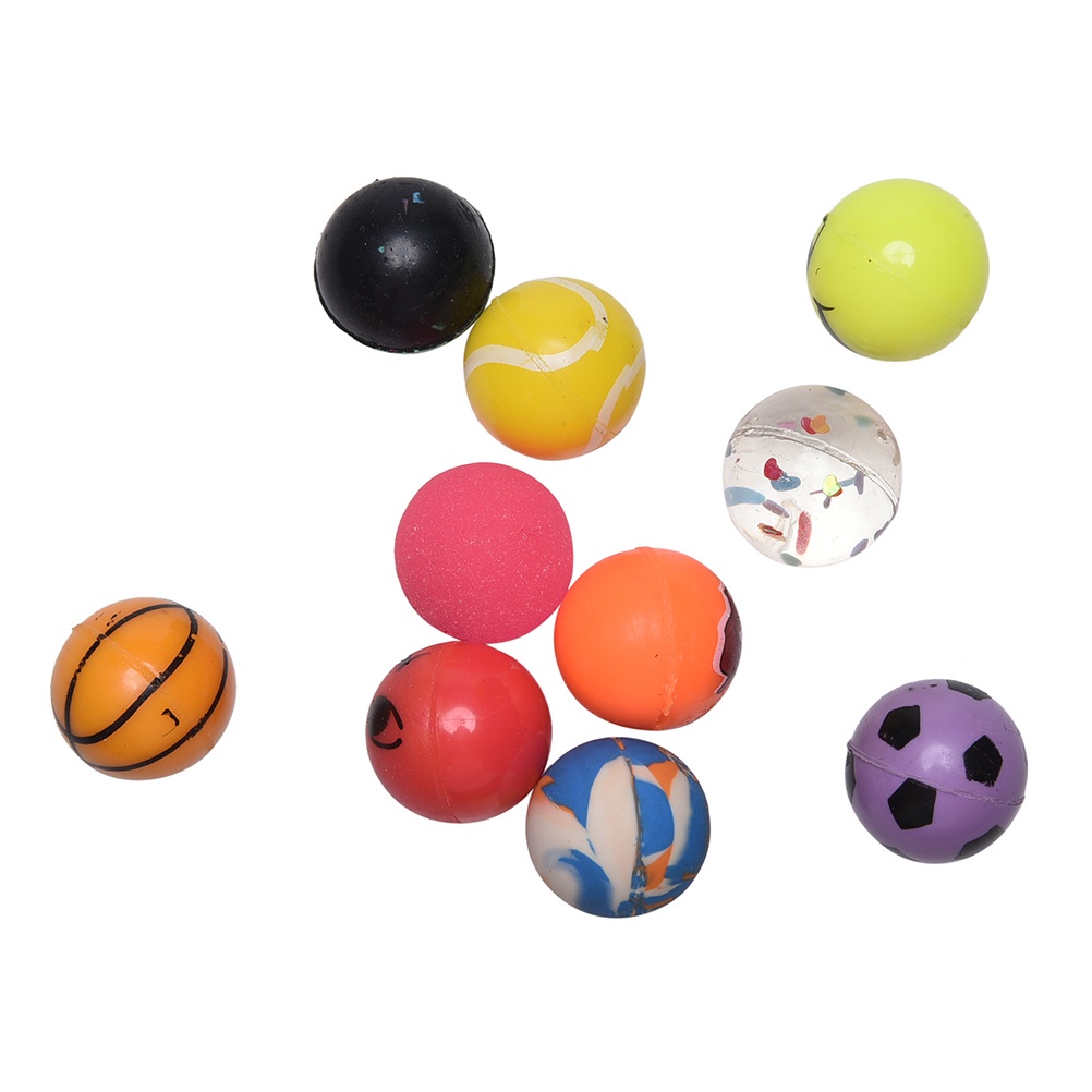 Bóng Nẩy Cao Su Siêu Đàn Hồi Size 2,7cm, Món Quà Đồ Chơi Vận Động Cho Bé