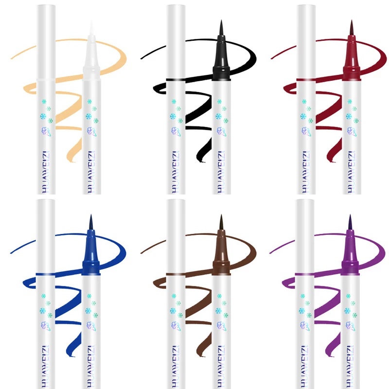 Bút Kẻ Mắt HUAWEIZI Dạng Lỏng Nhanh Khô Chống Thấm Nước Lâu Trôi