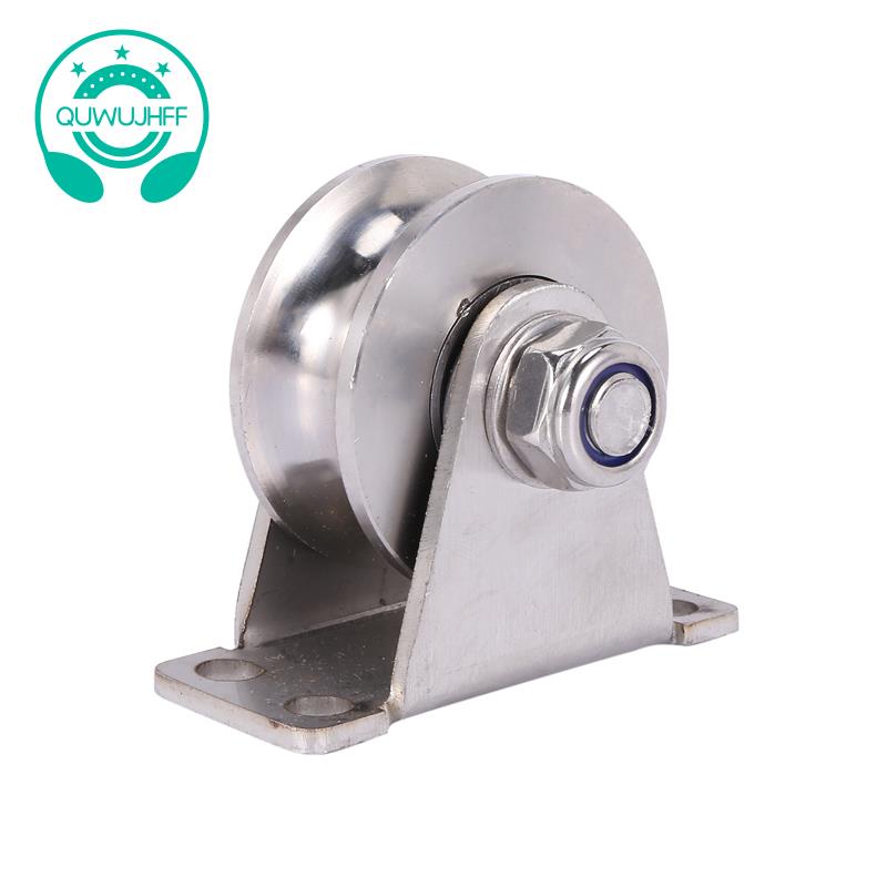 1 Gói Vòng Bi Ròng Rọc Hình Chữ U Bằng Thép Không Gỉ