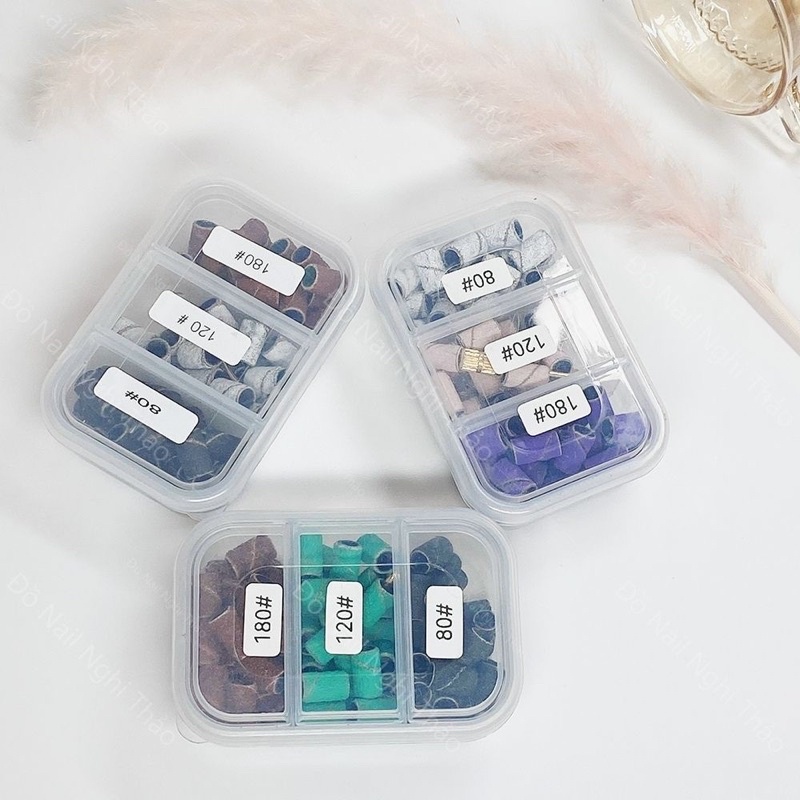Đầu mài nhám mịn hộp 60 chiếc