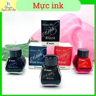 Mực Pilot Ink | Mực viết bút mài nét thanh nét đậm