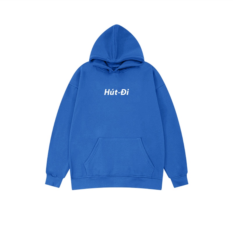 Áo hoodie NELLY unisex chất liệu nỉ cao cấp freesize in hình hut di