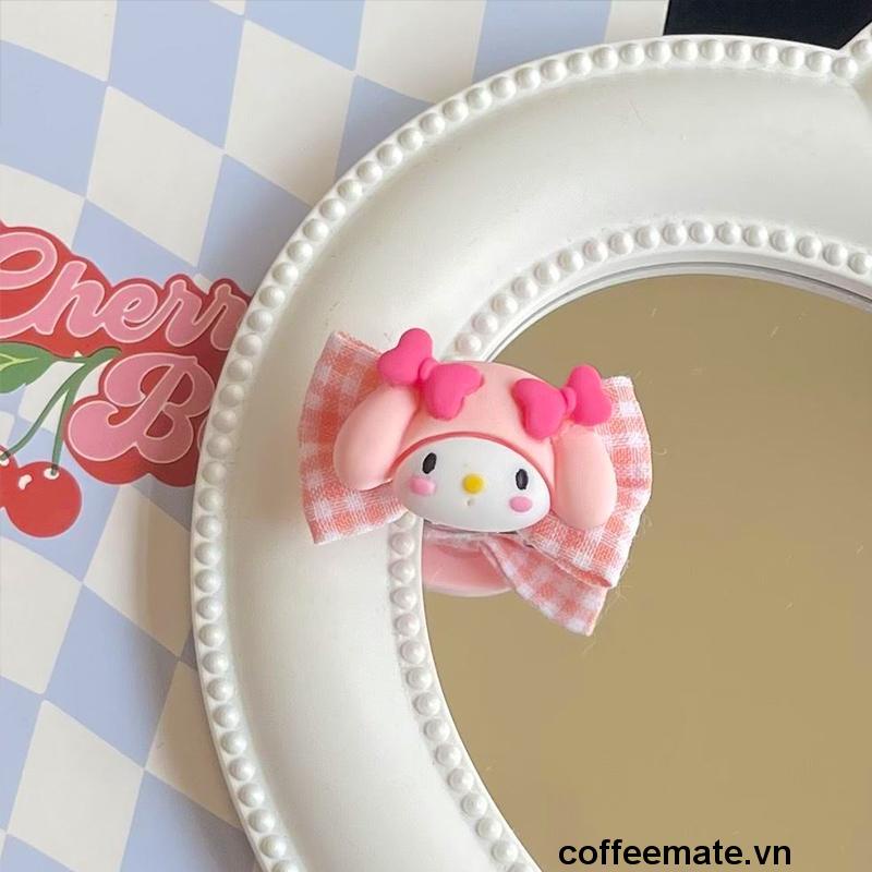 【coffeemate】⚡Kuromi/ Sanrio Kẹp Tóc Hình Hoạt Hình Dễ Thương Cho Bé Gái
