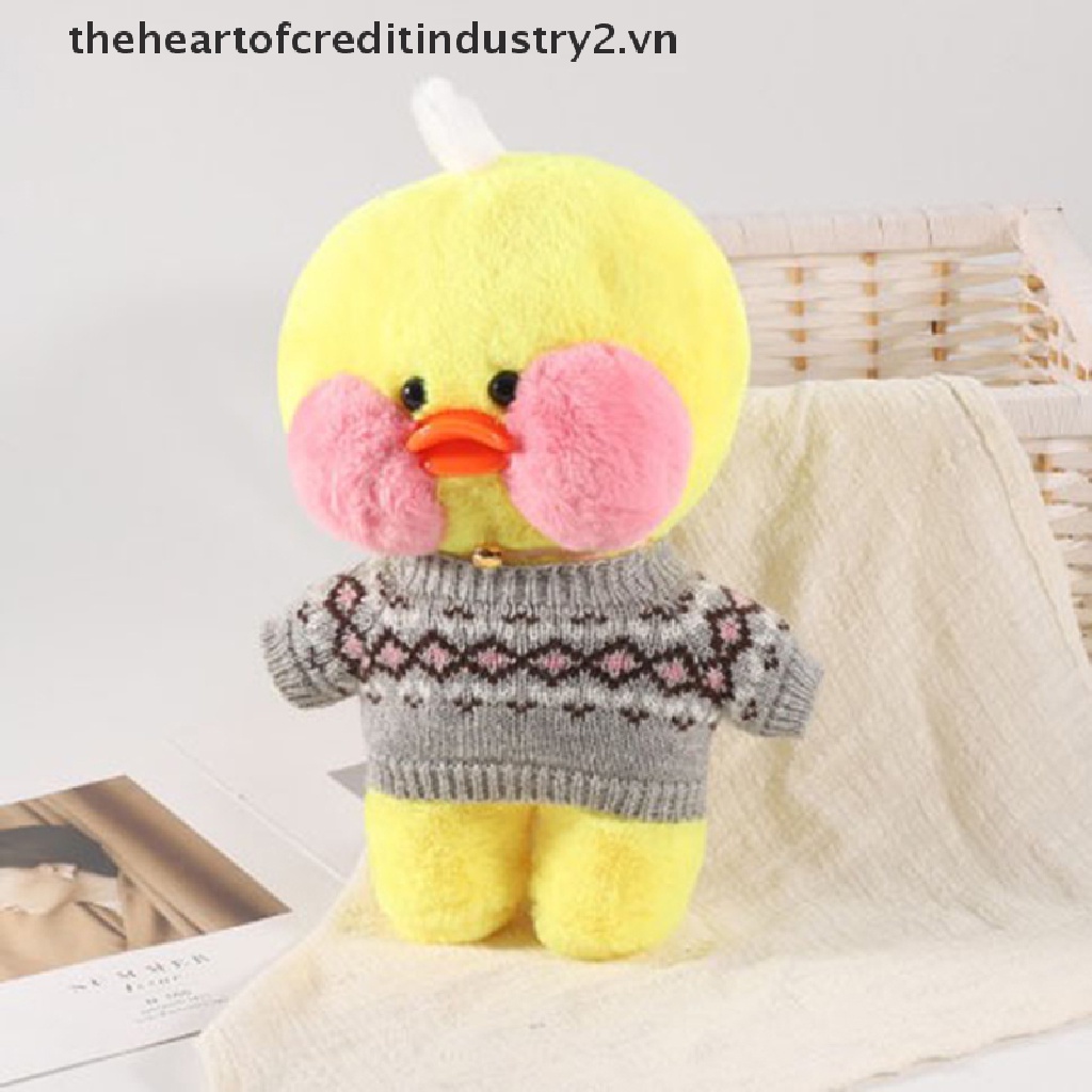 Thú Nhồi Bông Hình Vịt Vàng 30Cm Mềm Mại Xinh Xắn