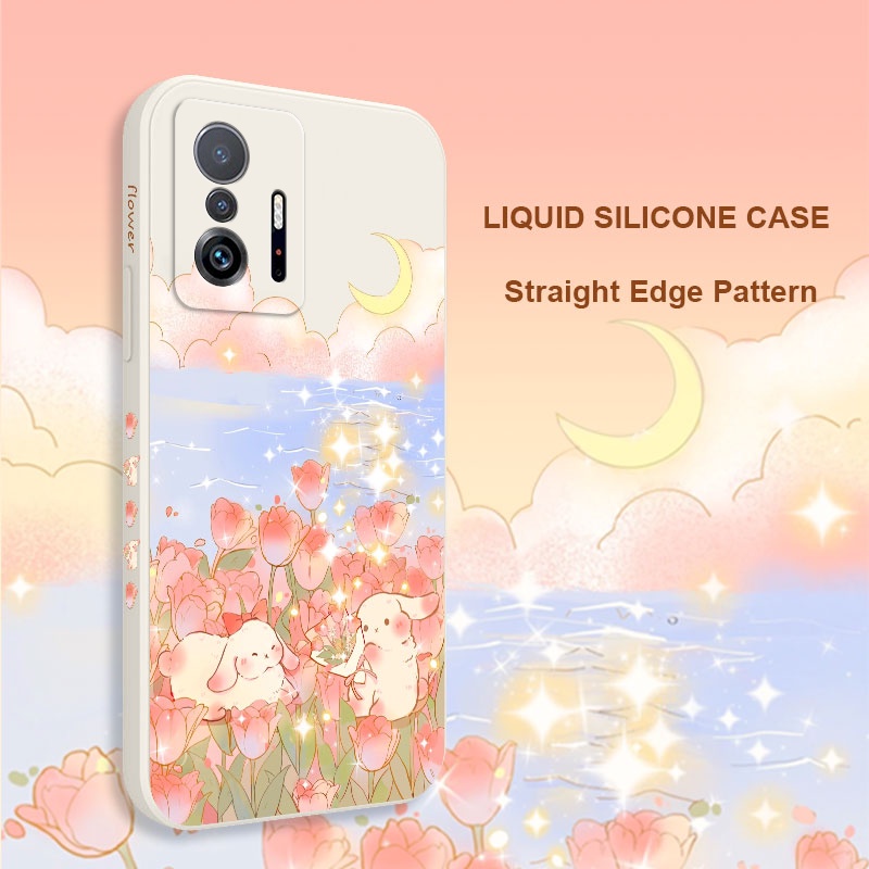 Ốp Điện Thoại Hình Thỏ Dễ Thương Cho xiaomi mi 13t 12t 11t 10t pro lite mi 9t pro