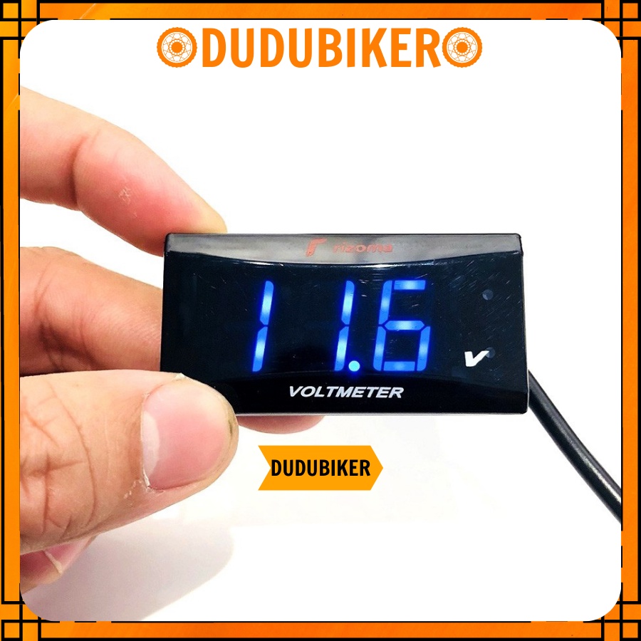 Đồng Hồ Led Báo Volt Ắc Quy Xe Máy Bền Đẹp Chống Nước Tuyệt Đối