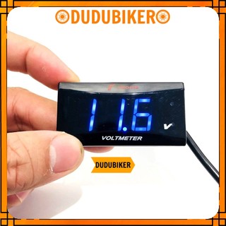 Đồng hồ led báo volt ắc quy xe máy bền đẹp chống nước tuyệt đối