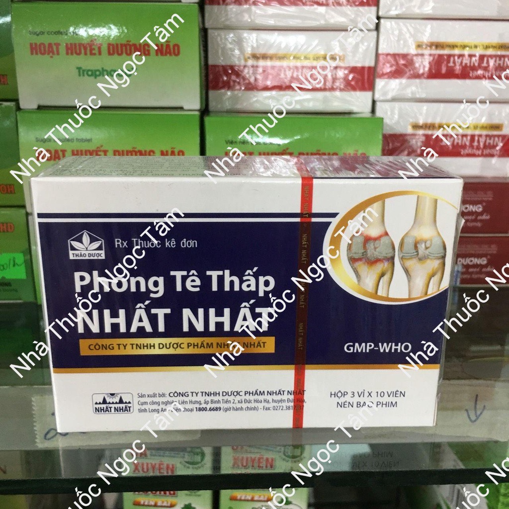 Phong Tê Thấp Nhất Nhất 30 Viên - Hỗ trợ giảm đau xương khớp, giảm viêm giảm sưng