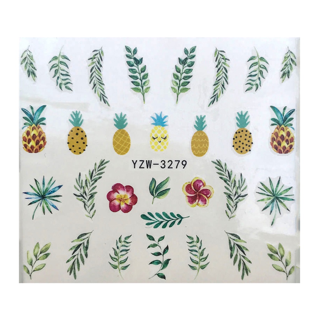 [beautymart] Miếng Dán Trang Trí Móng Tay Nghệ Thuật Màu Đơn Sắc Mới Nhất 2020