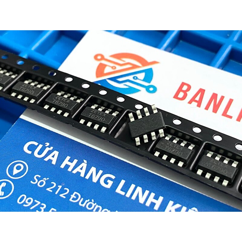 Combo 2 con T6790, Zetex T6790 Transistor kép SOP-8