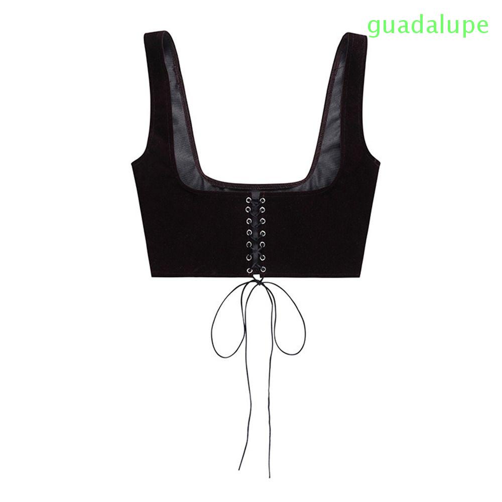 Đai Nịt Bụng Định Hình Cơ Thể Y2K Cột Dây Bản Rộng Đơn Giản Cá Tính Thời Trang GUADALUPE
