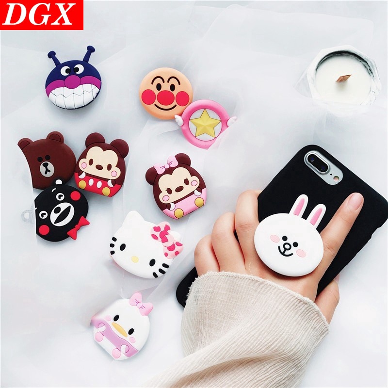 Vòng Nhẫn Đỡ Điện Thoại Hình Hoạt Hình Đáng Yêu