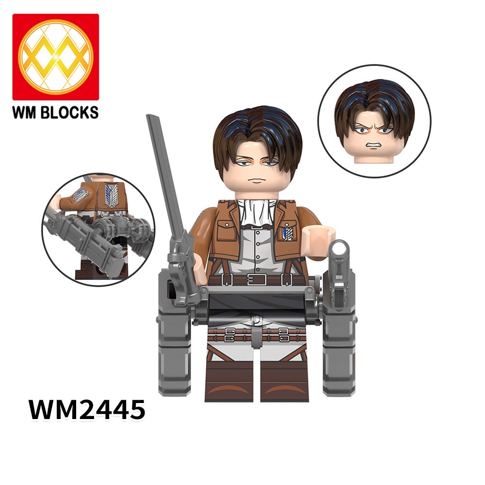 Mới Mô Hình Nhân Vật Phim Attack On Titan WM6148