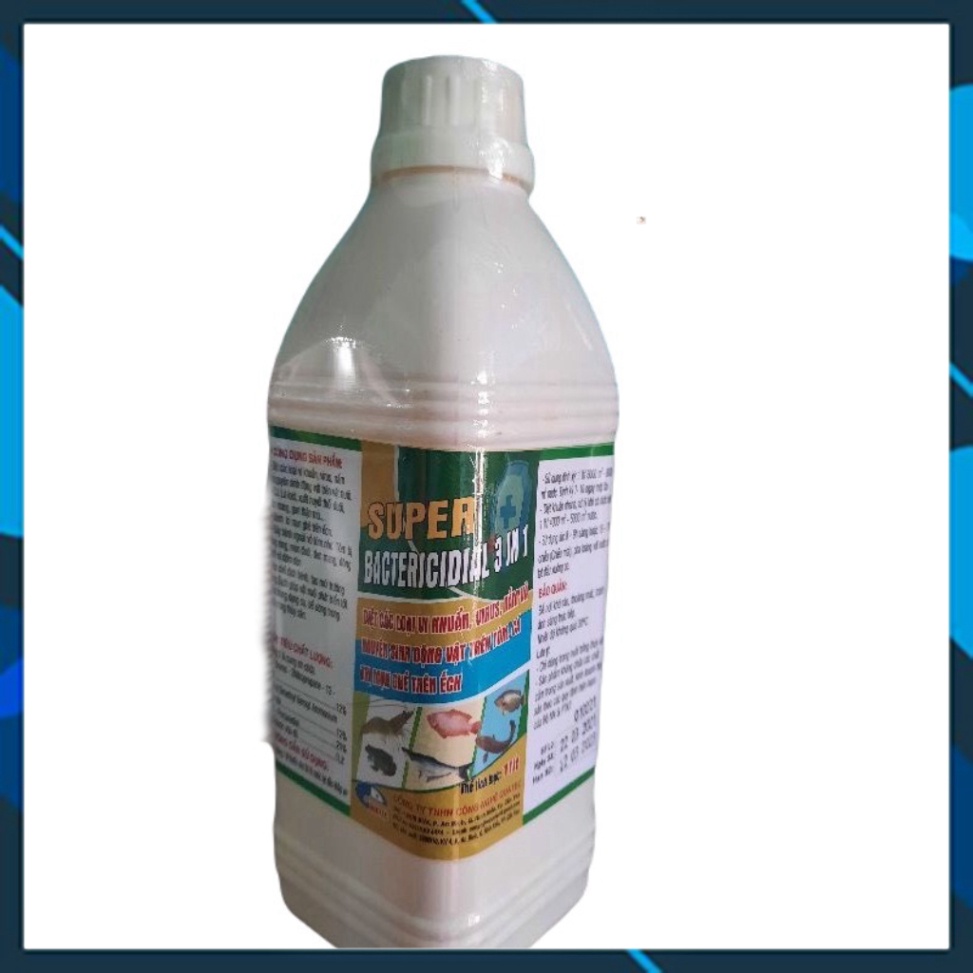 M.T SHOP SUPER 3.1 Diệt Vi Khuẩn, Nấm, Nguyên Sinh Trên Cá, Tôm, Ếch, Sát Trùng Trong Nuôi Trồng Thủy Sản