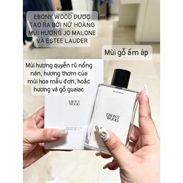 Nước hoa ZARA x JO MALONE -EBONY UÔD 90mL