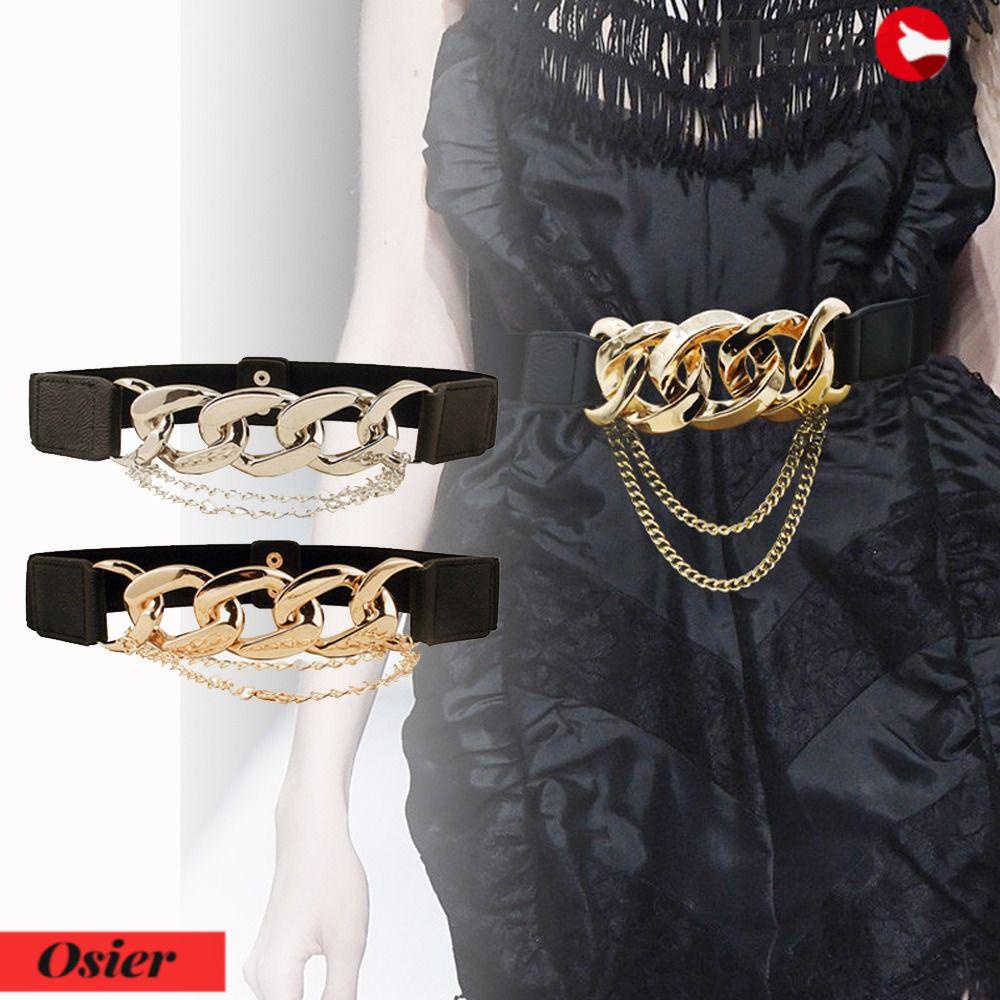 Dây Xích Co Giãn 1 Kiểu Dáng Hợp Thời Trang Dùng Đeo Chân Váy