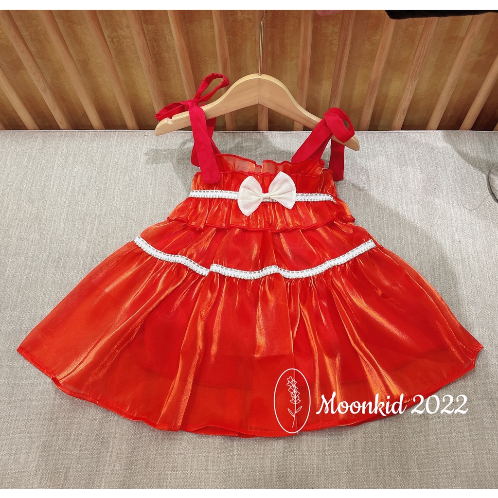 Váy đầm công chúa bé gái 2 dây từ 9-26kg