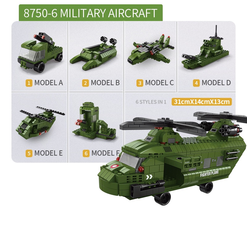 Đồ chơi khối xây dựng mô hình lắp ráp 6ni1 1000 Mảnh Tên Lửa Tàu Con Thoi Quà Tặng Sinh Nhật Cho Trẻ Bé Trai