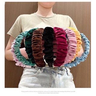 cài tóc nữ bờm nhung mịn