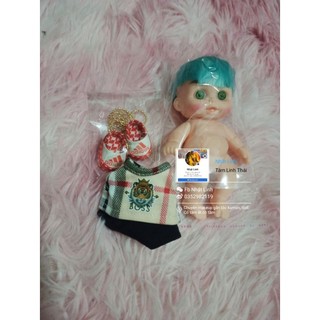 Búp bê nhựa trai ngẫu nhiên kèm đồ