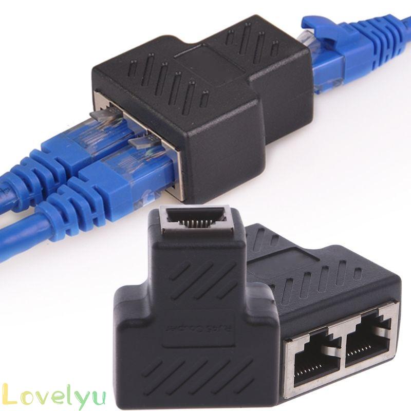⭐ Fast delivery ⭐Connector 1 To 2 Switch Cable LAN Network Socket Ethernet High quality