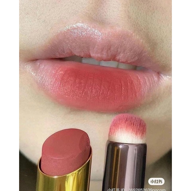 Cọ môi đầu tròn tán son