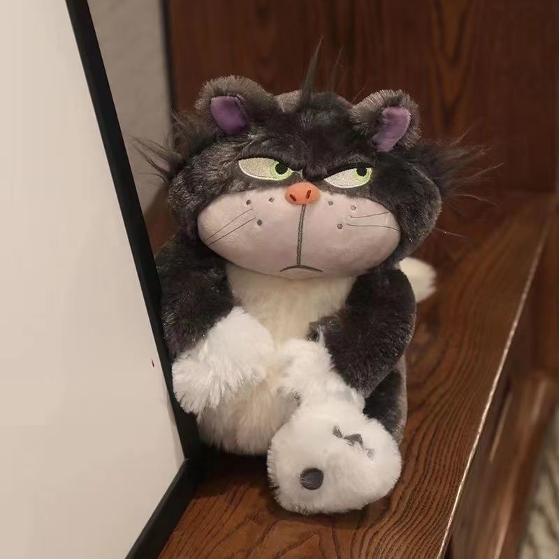 Disney Thú Nhồi Bông Hình Mèo Lucifer Phong Cách Nhật Bản