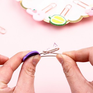 [Có quà tặng kèm] Ghim Kẹp Giấy Hoa Quả Cute