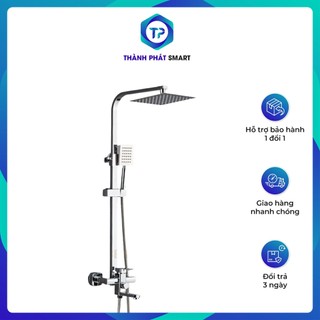 Vòi sen tắm AQUA bằng đồng trọn bộ tăng áp - Thành Phát Smart